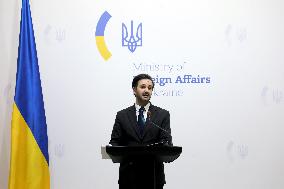 Briefing of Ukrainian Foreign Ministry spokesperson in Kyiv